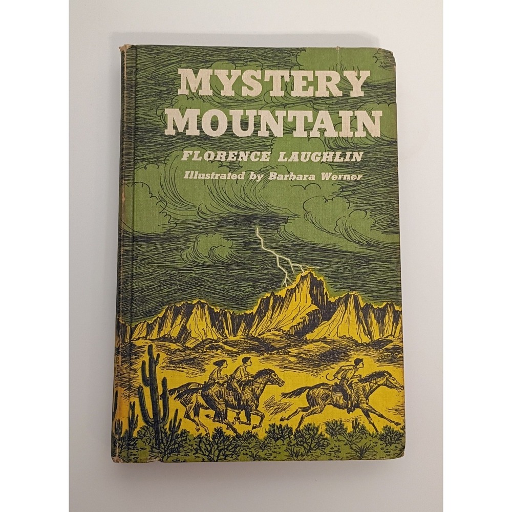 Mystery Mountain - Book -Hardcover 1964 - Florence Laughlin